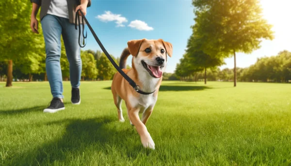 Beneficios de una correa larga en el paseo